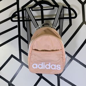 Adidas Core Mini Backpack Glow Pink & White Adjustable Strap